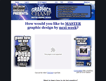 Tablet Screenshot of learnphotoshopvideos.com